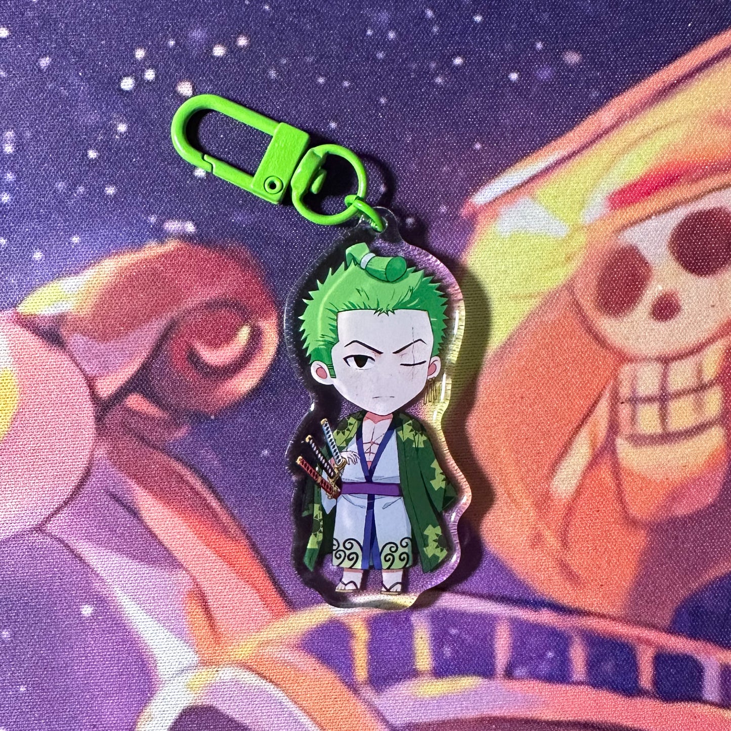 Pirate Hunter Epoxy Acrylic Keychain