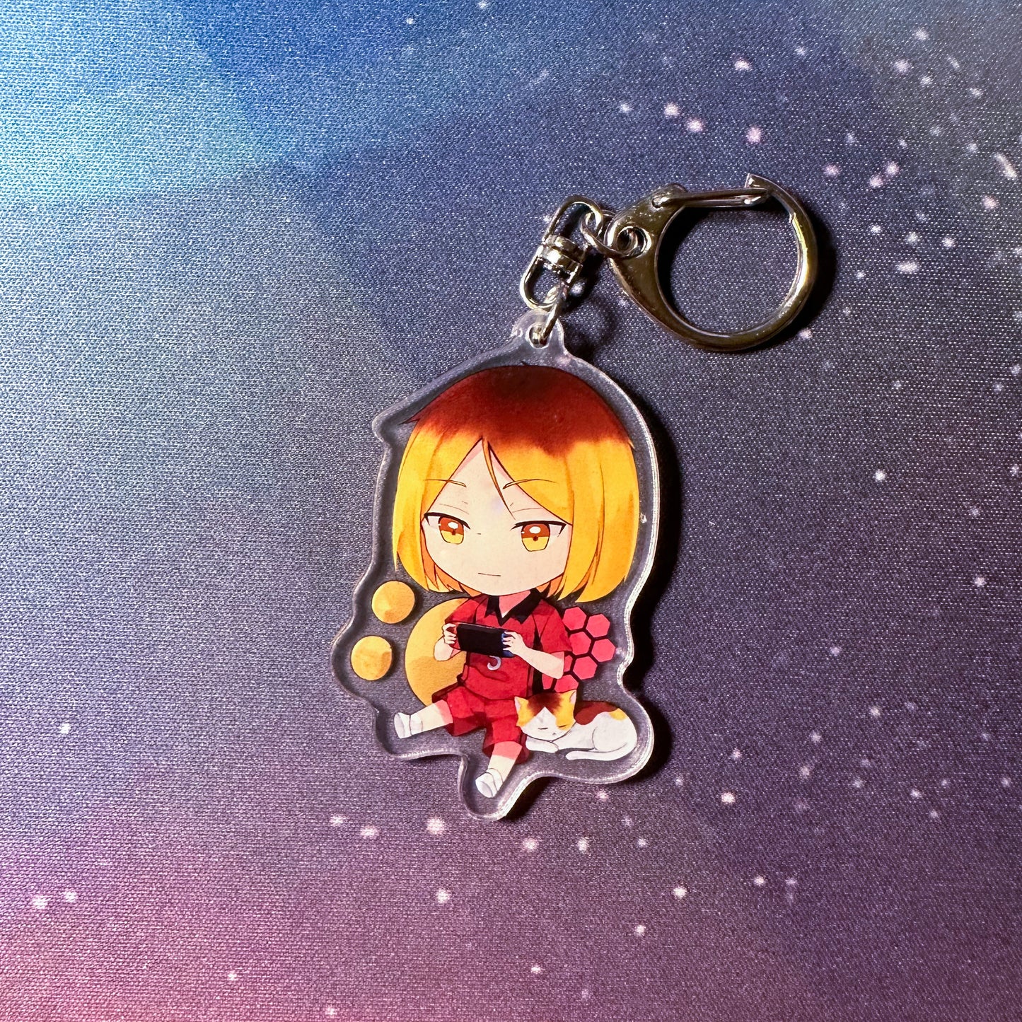 Neko Boy Acrylic Keychain