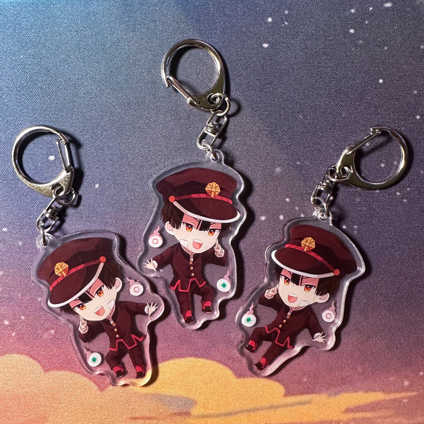 Toilet Boy Acrylic Keychain