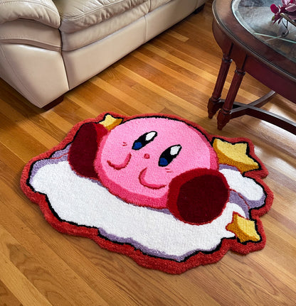 Pink Ball On A Cloud Rug