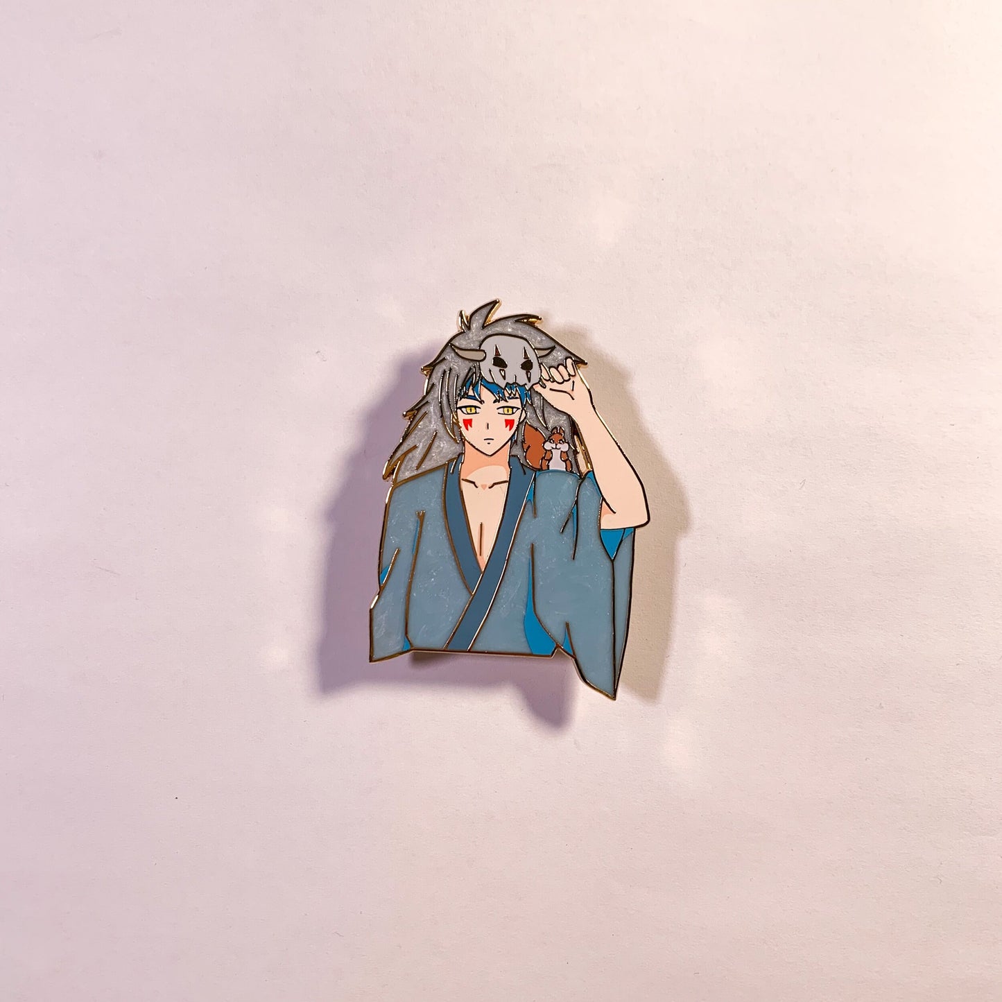 Kimono Series: Blue Dragon Pin