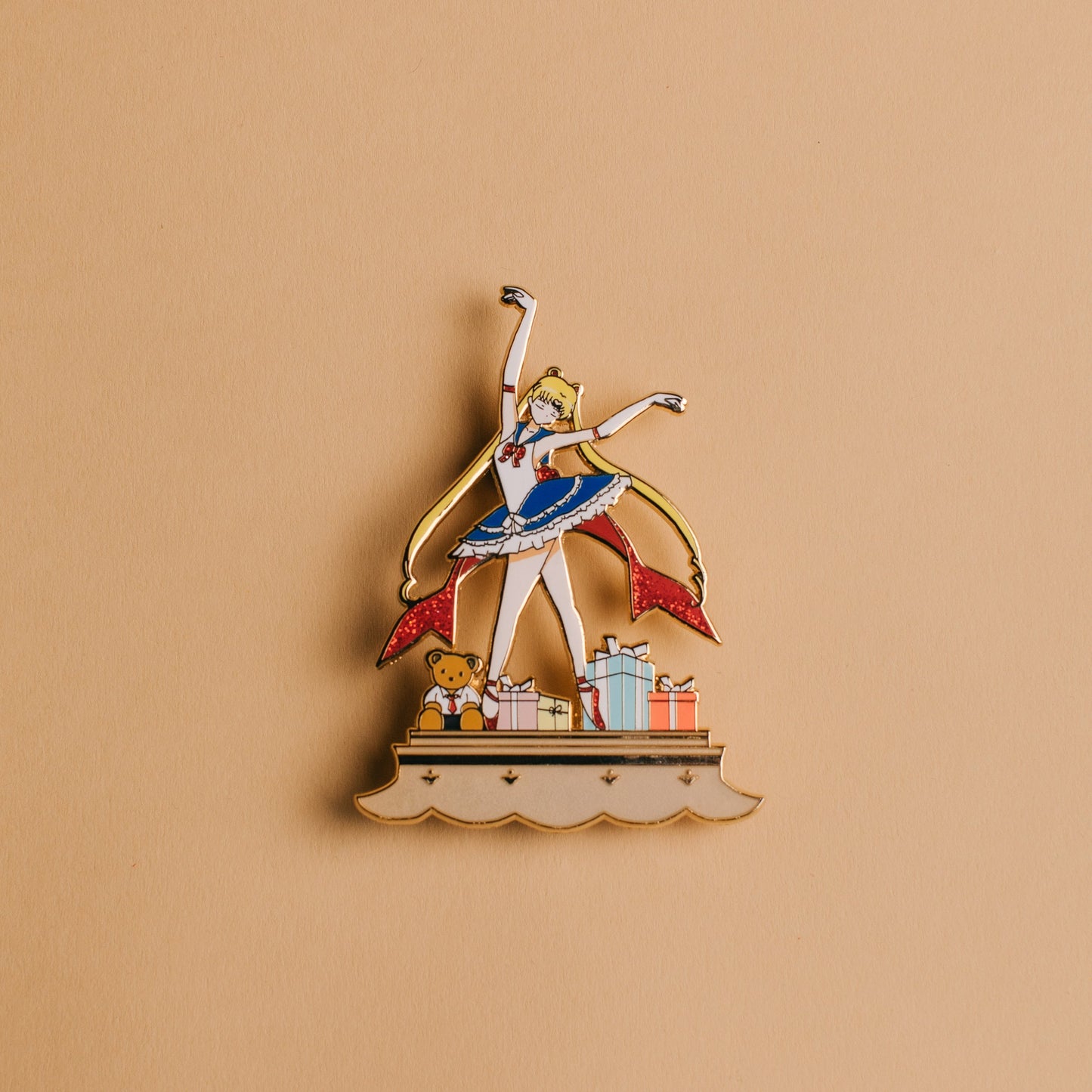 Moon Ballerina Enamel Pin