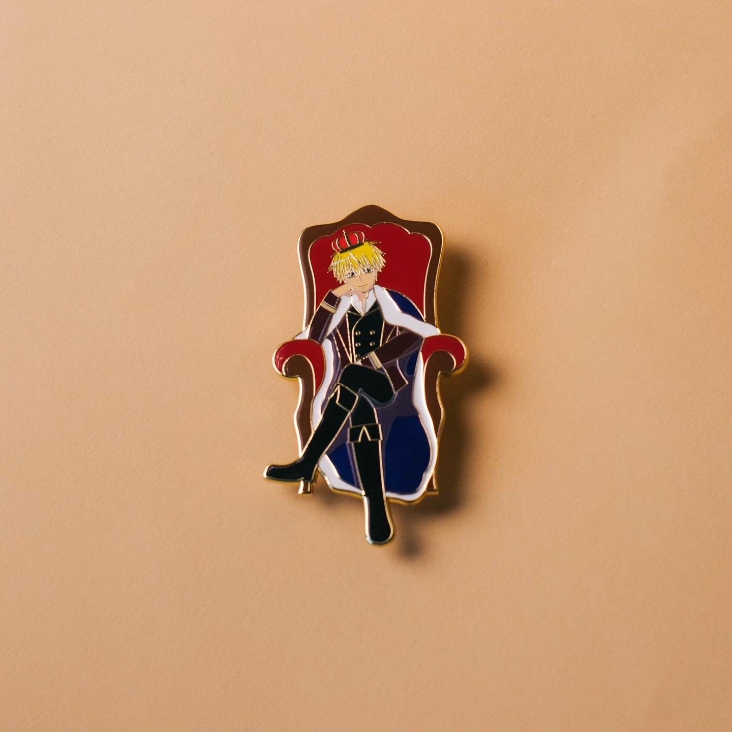 King Usui Enamel Pin