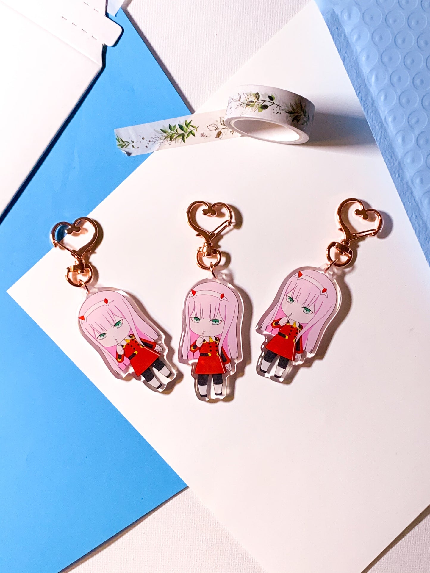 Ze-chan Epoxy Acrylic Keychain