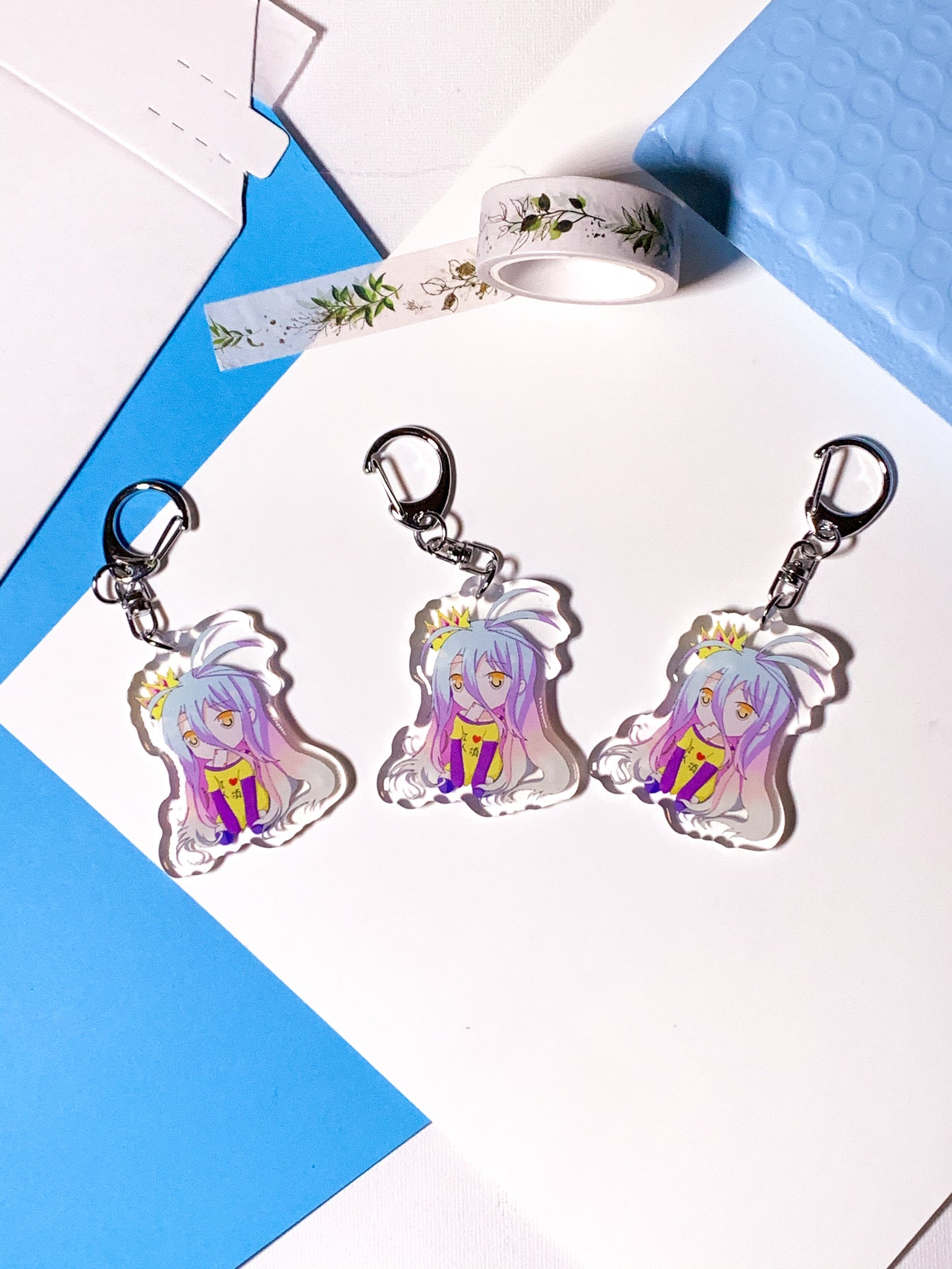 Shi-chan Epoxy Acrylic Keychain