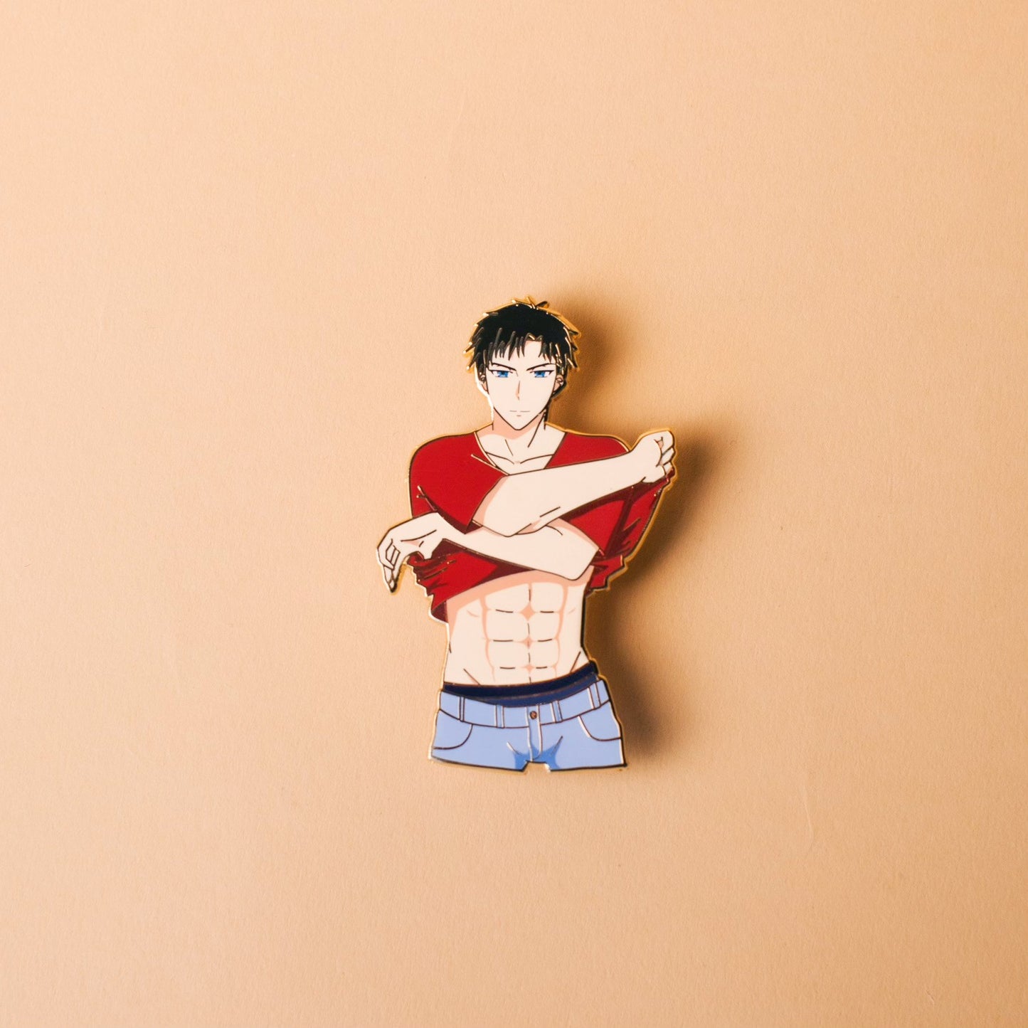 Firefighter Hottie Enamel Pin